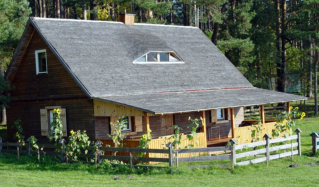 Wiejska chata w Kuklach